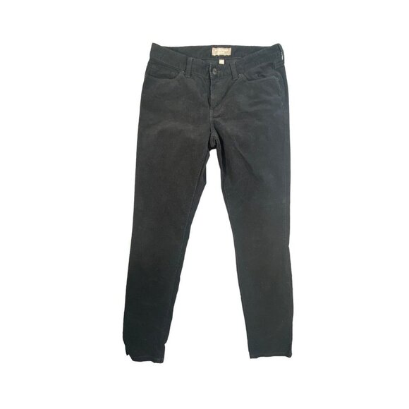 Banana Republic Womens Corduroy‎ Skinny Fit Pants Dark Wash Size 29/8 - Picture 1 of 8